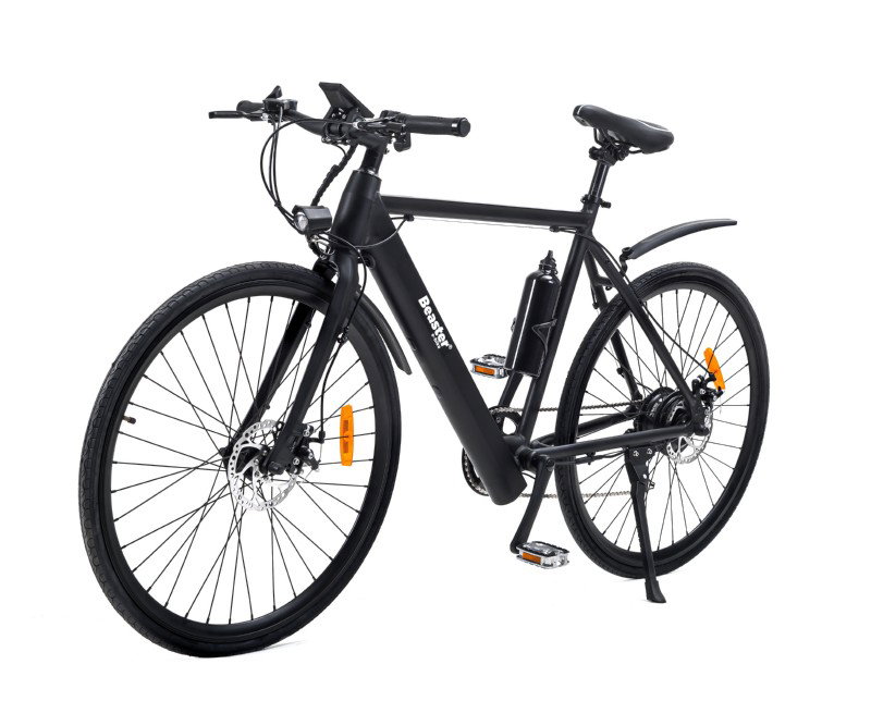 Elektrinis dviratis Beaster BS116B, 250 W, juodas-0