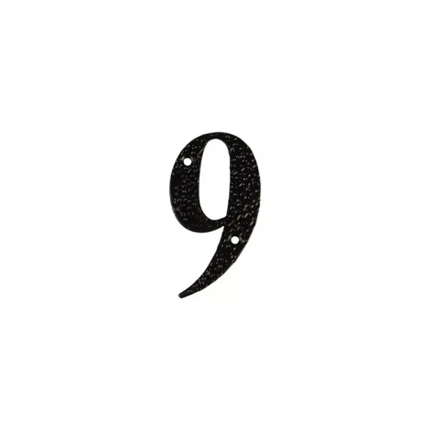 Namo numeris 9, 100 mm., juodos sp.-0