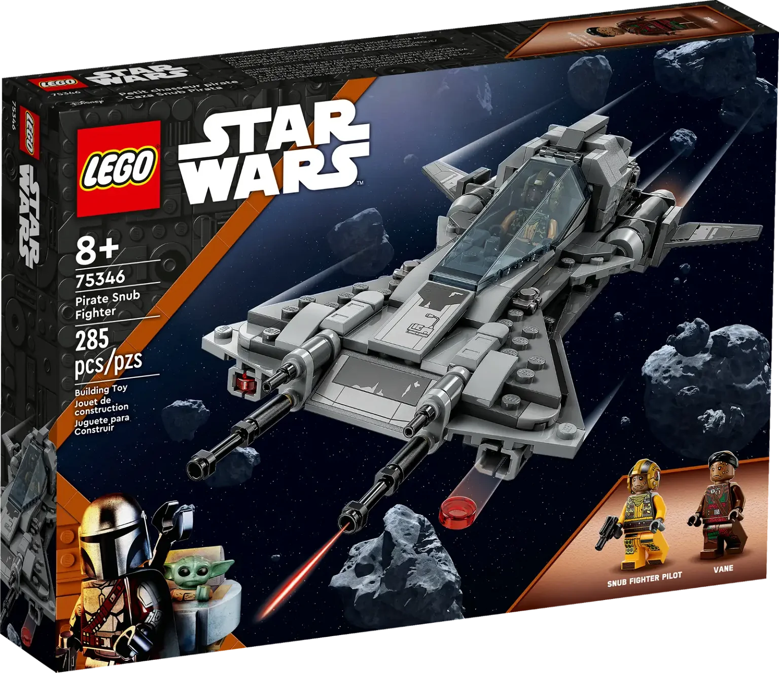 Konstruktorius LEGO Star Wars TM Pirate Snub Fighter 75346 - 3