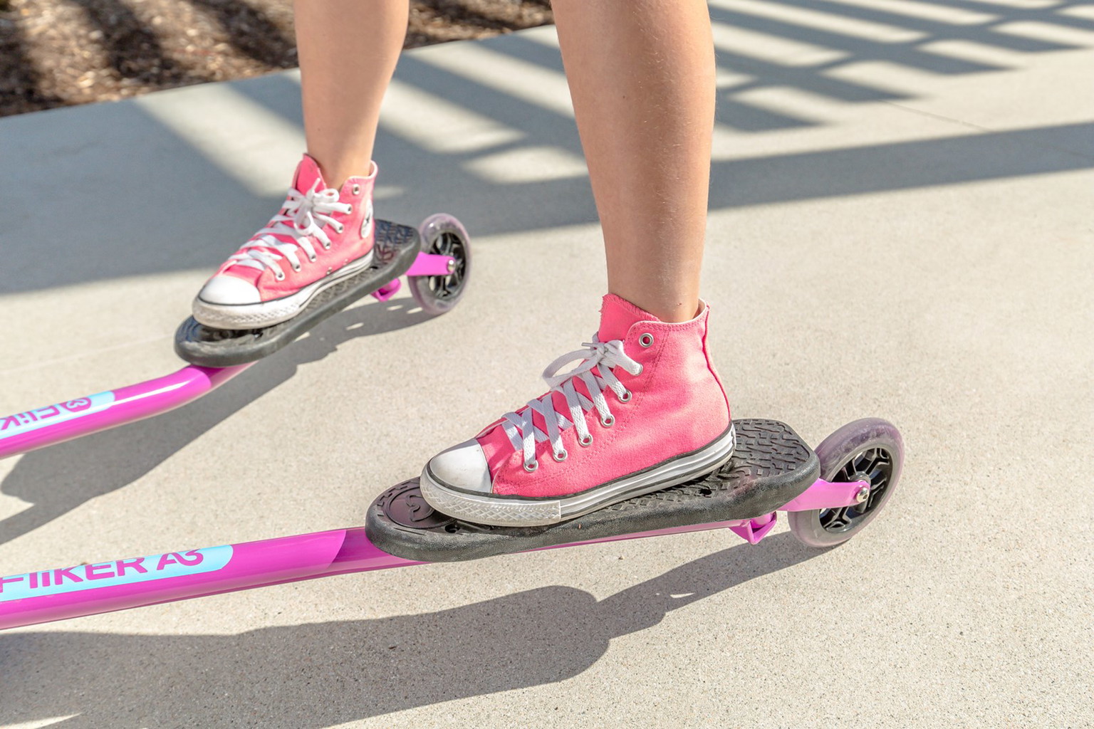 Paspirtukas YVolution Fliker Air A3, violetinis - 6