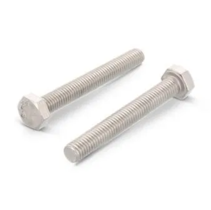 Varžtai DIN933 M10 x 80 mm, 2 vnt., cinkuoti-0