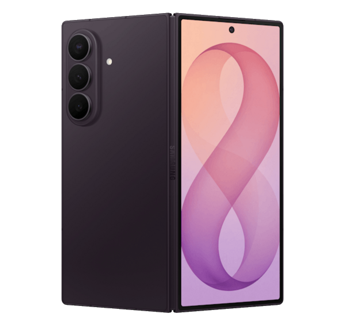 Mobilusis telefonas Samsung Galaxy Fold8 Ultra 5G 1TB, violetinės spalvos - 3