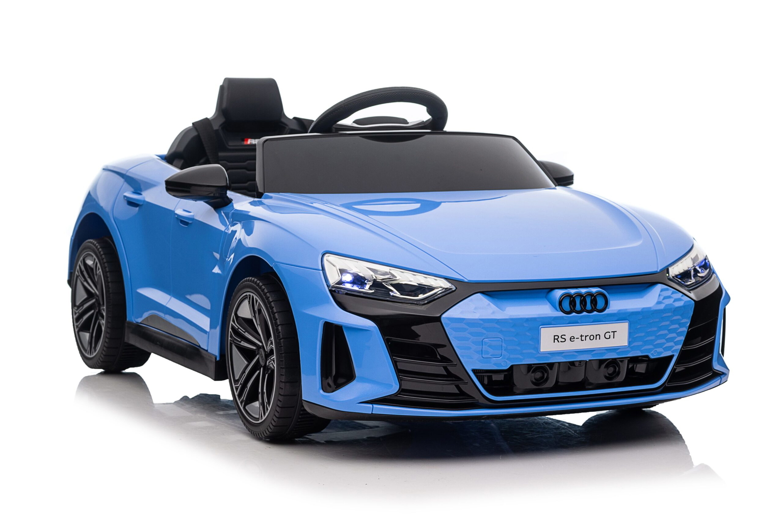 Vaikiškas elektromobilis Audi RS e-tron GT HATIS, mėlynas - 4