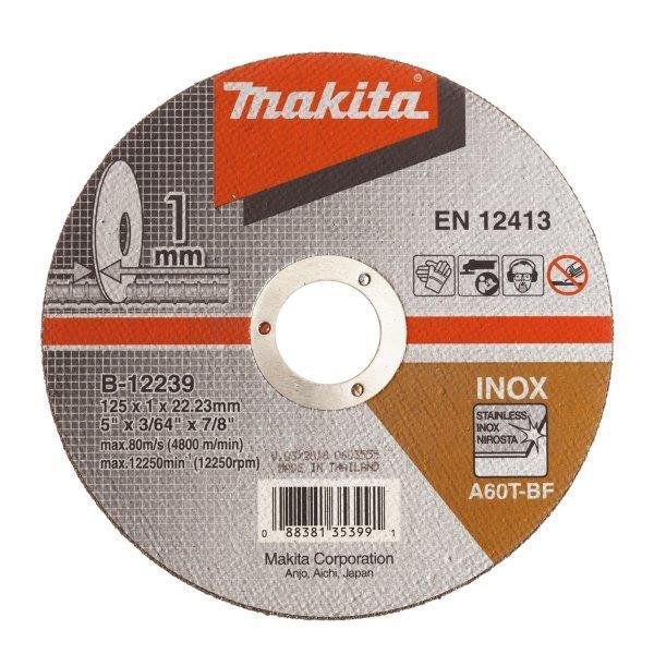 Metalo pjovimo diskas MAKITA, 125 x 1,0 mm, RST - 1