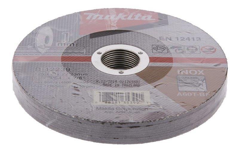 Metalo pjovimo diskas MAKITA, 125 x 1,0 mm, RST - 2