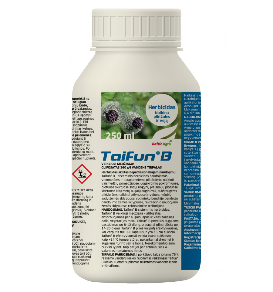 Herbicidas TAIFUN B, 250 ml-0
