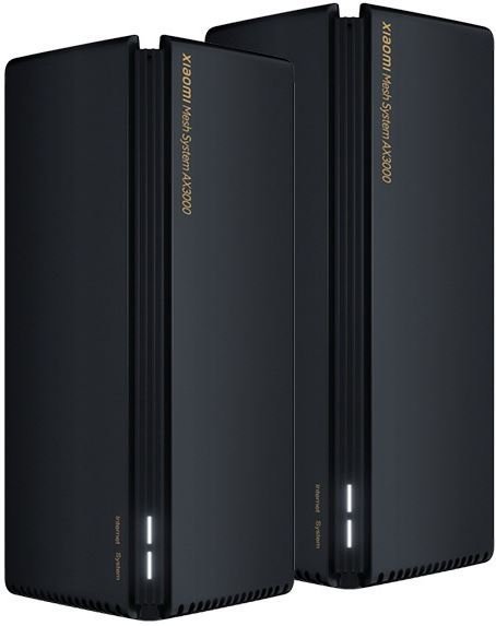 Maršrutizatorius Xiaomi Mesh System AX3000 2-pack, juoda