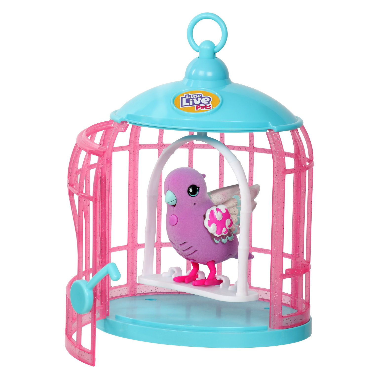 Interaktyvus LITTLE LIVE PETS Paukščiukas su narveliu - 3