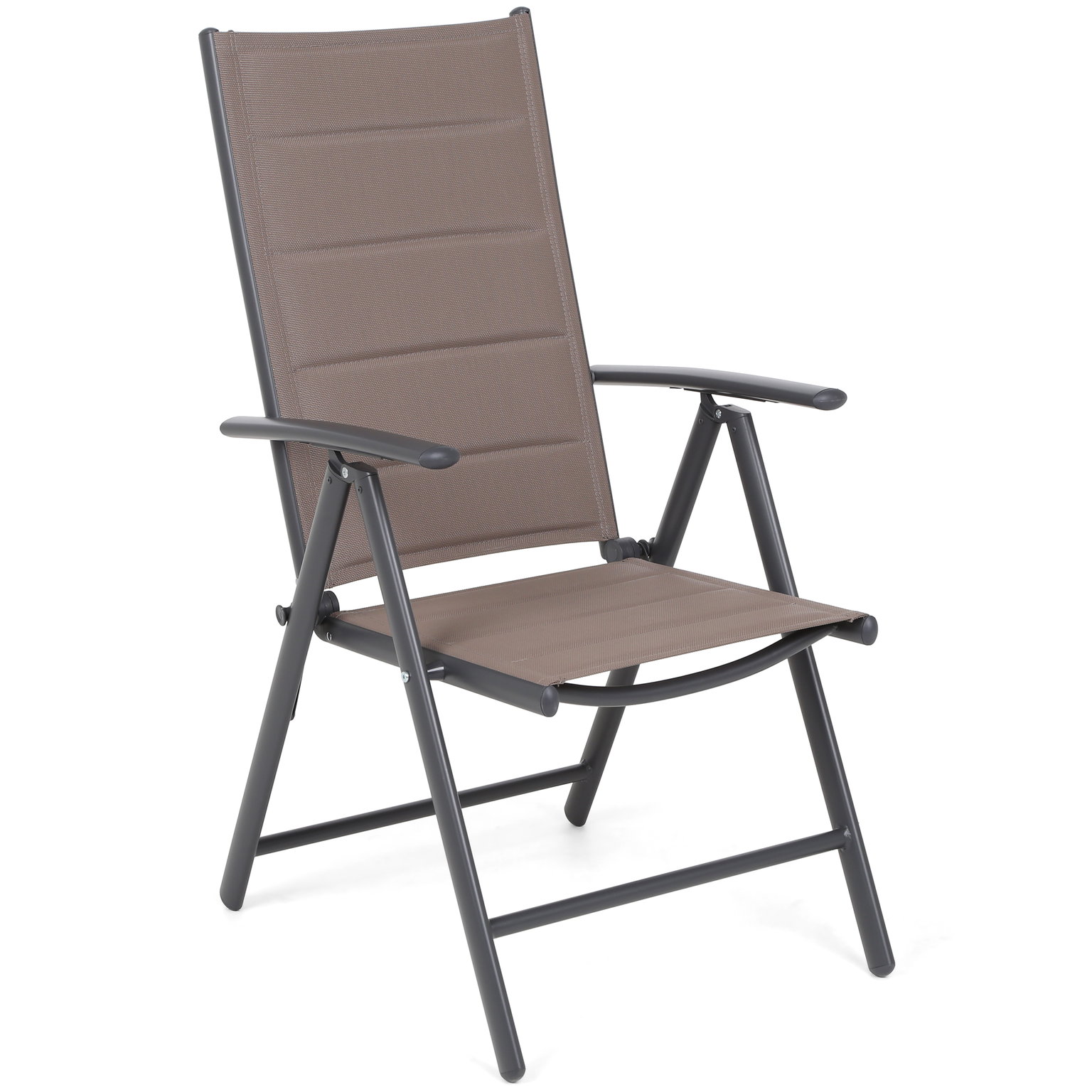 Lauko baldų komplektas Ibiza 185 cm, pilka/ruda - 4