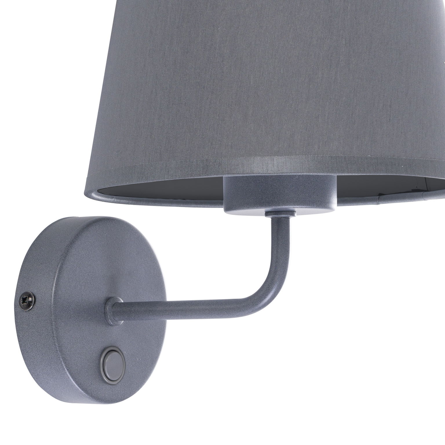 Sieninis šviestuvas TK LIGHTING MAJA GREY, 1 x E27, max 15W-1