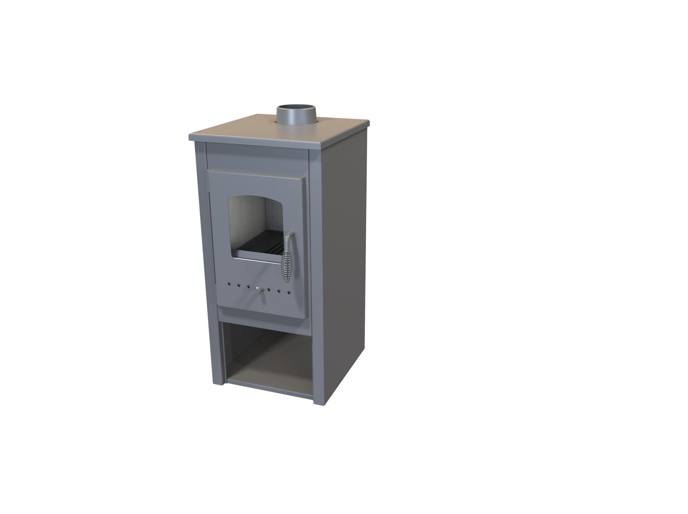 Krosnelė-židinys NORDFLAM Kelt, 5,4 kW-0