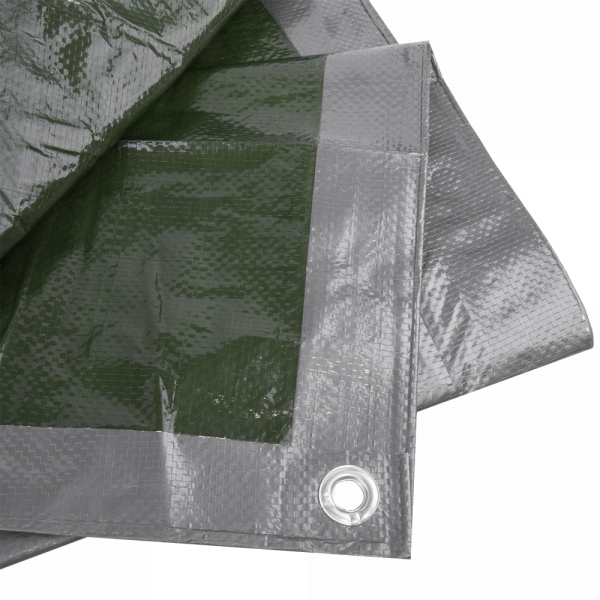 Sustiprintas tentas Bradas Silver, 2 x 3 m, 120 g/m²-1