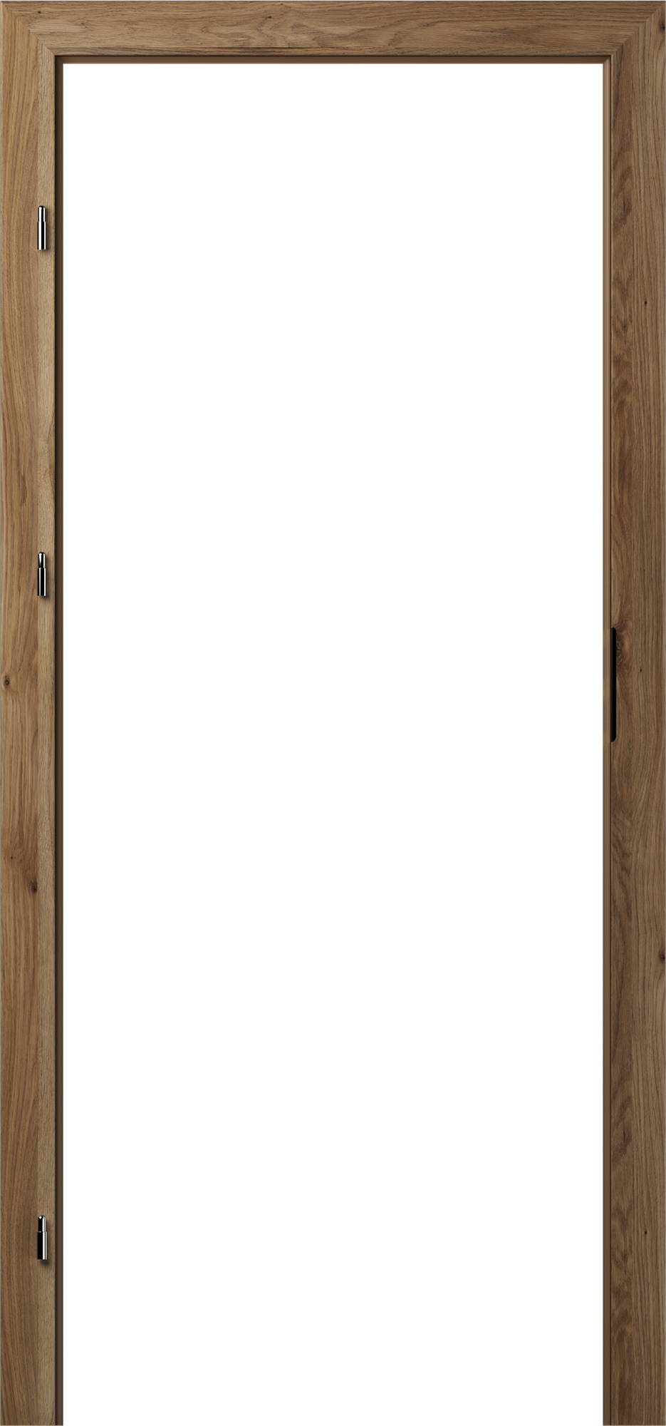 Reguliuojama durų stakta PORTA, Mauvella ąžuolo sp., 846 x 2038 x 120 - 140 mm, kairė-0