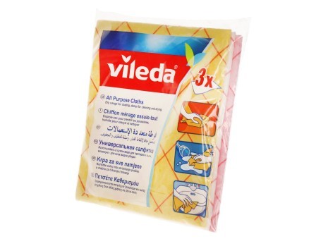 Universalios šluostės VILEDA, 3 vnt - 3