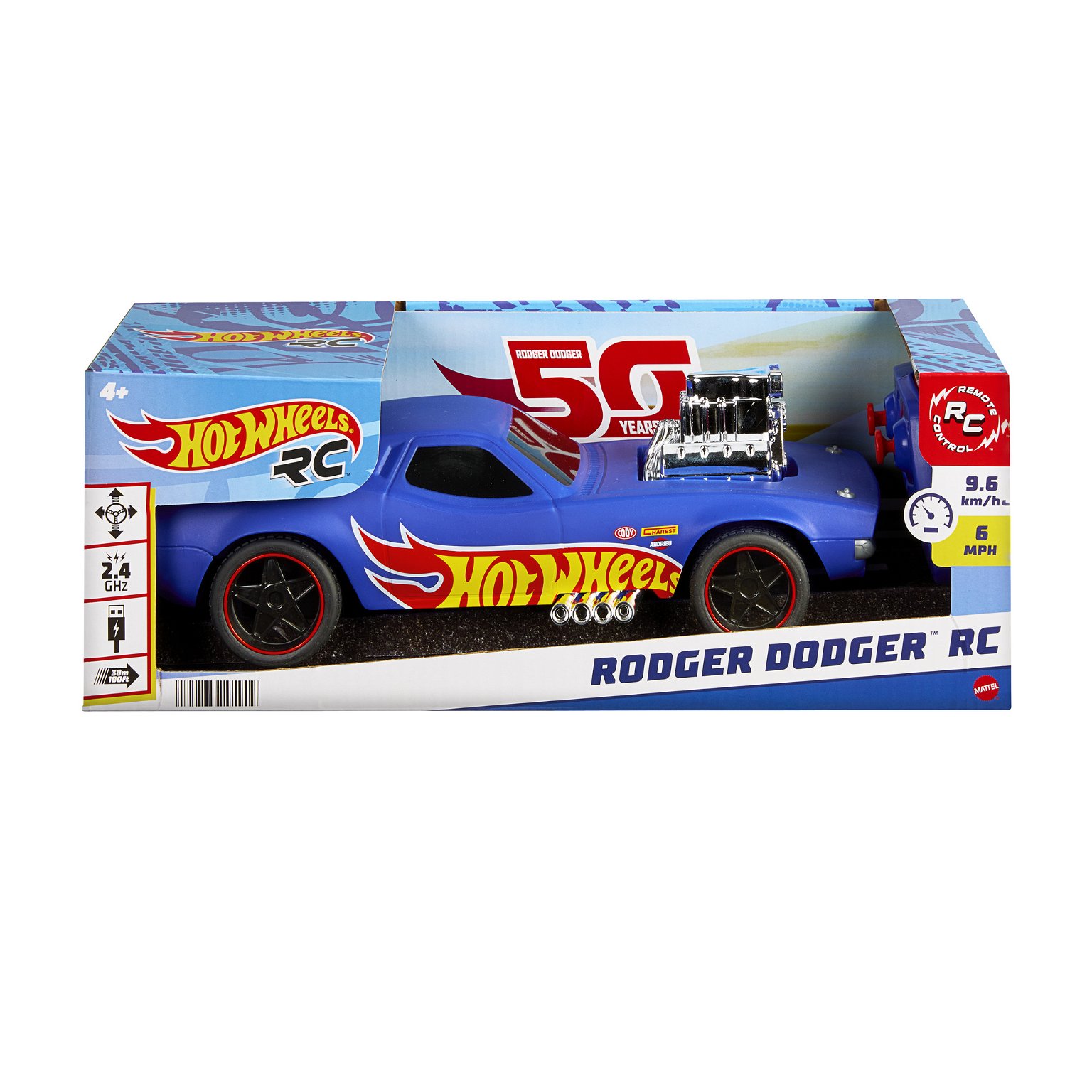 RC automodelis  Hot Wheels Rodger Dodger - 5