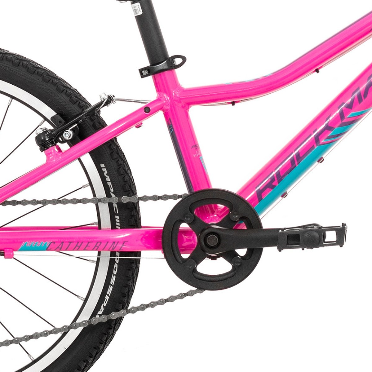 Vaikiškas dviratis Rock Machine Catherine 20, 20 ", rožinis - 3