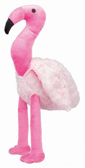 Šunų žaislas flamingas TRIXIE FLAMINGO, pukuotas, 35 cm, rožinės sp.-0