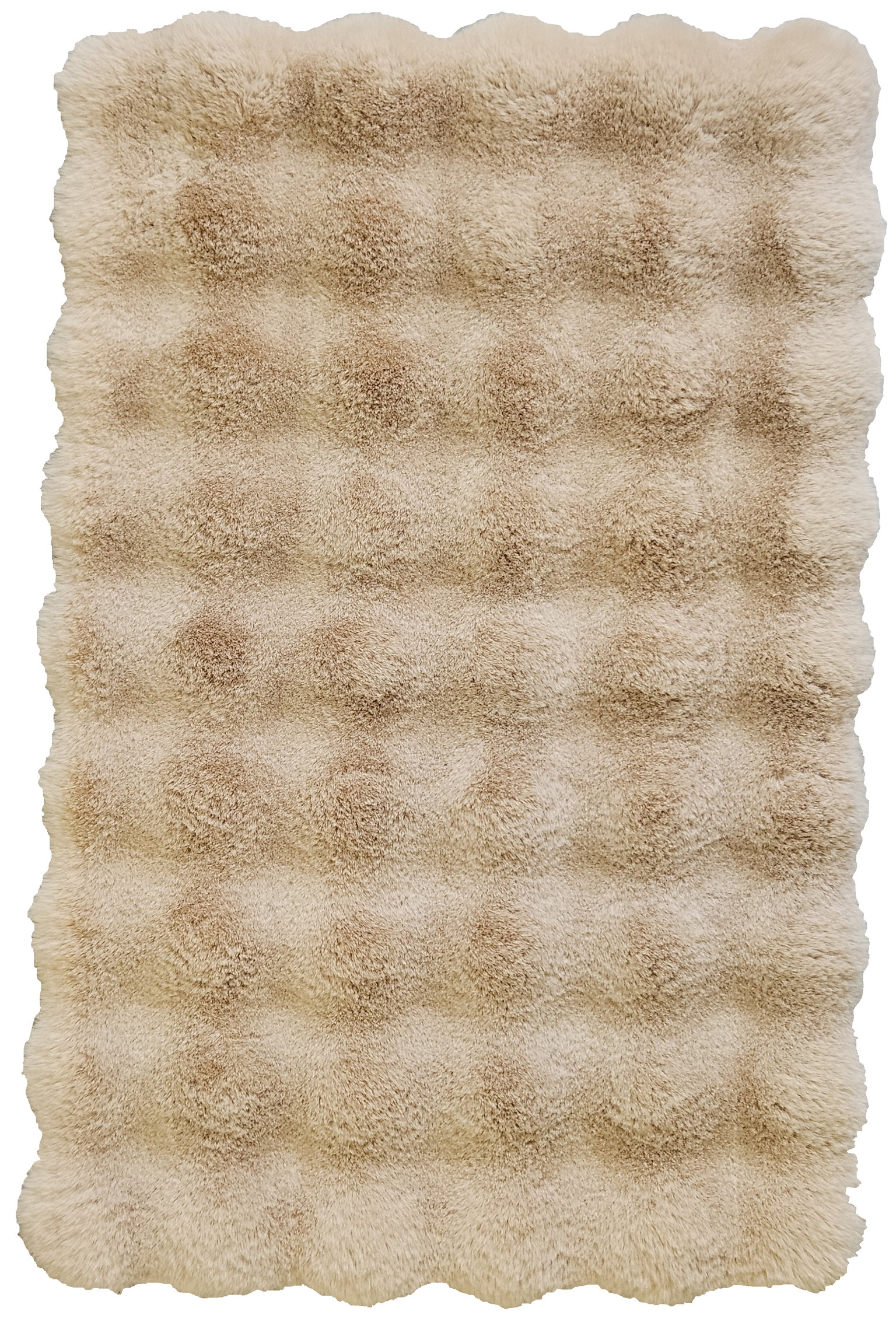 Vonios kilimėlis BADE BUBLE, smėlio sp., poliesteris, 50 x 80 cm-0