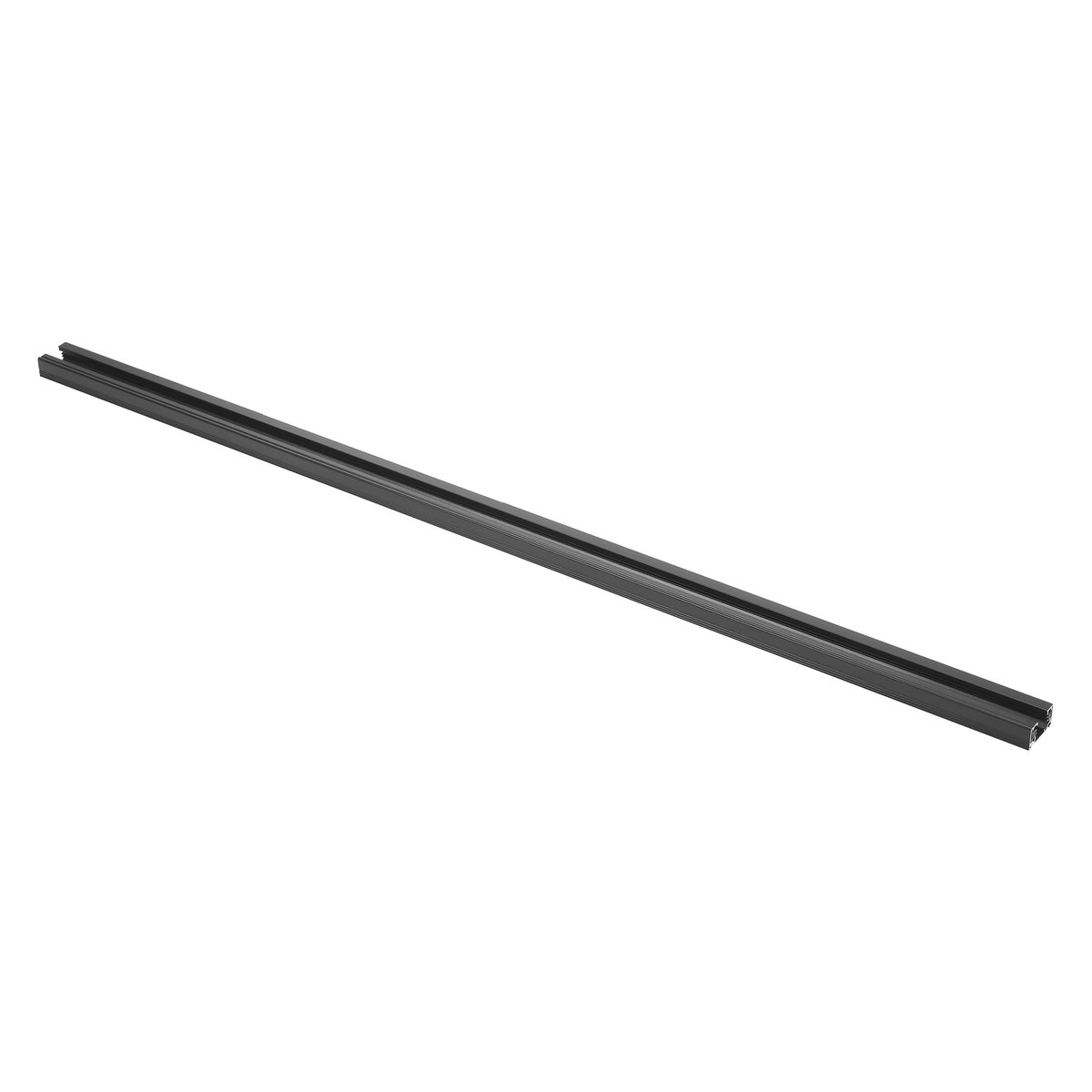 Vienfazis taškinių šviestuvų bėgelis OSRAM TRACKLIGHT RAIL AND BASE,aliuminis,1m,juodas-0