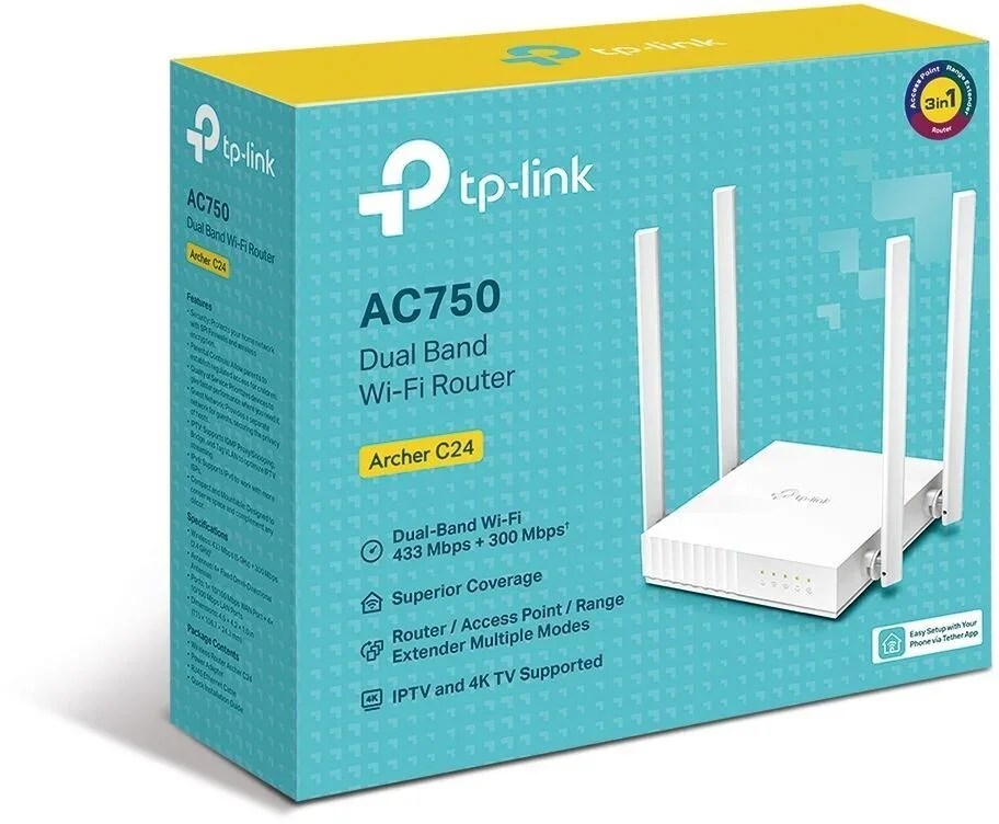 Maršrutizatorius TP-Link Archer C24 - 4