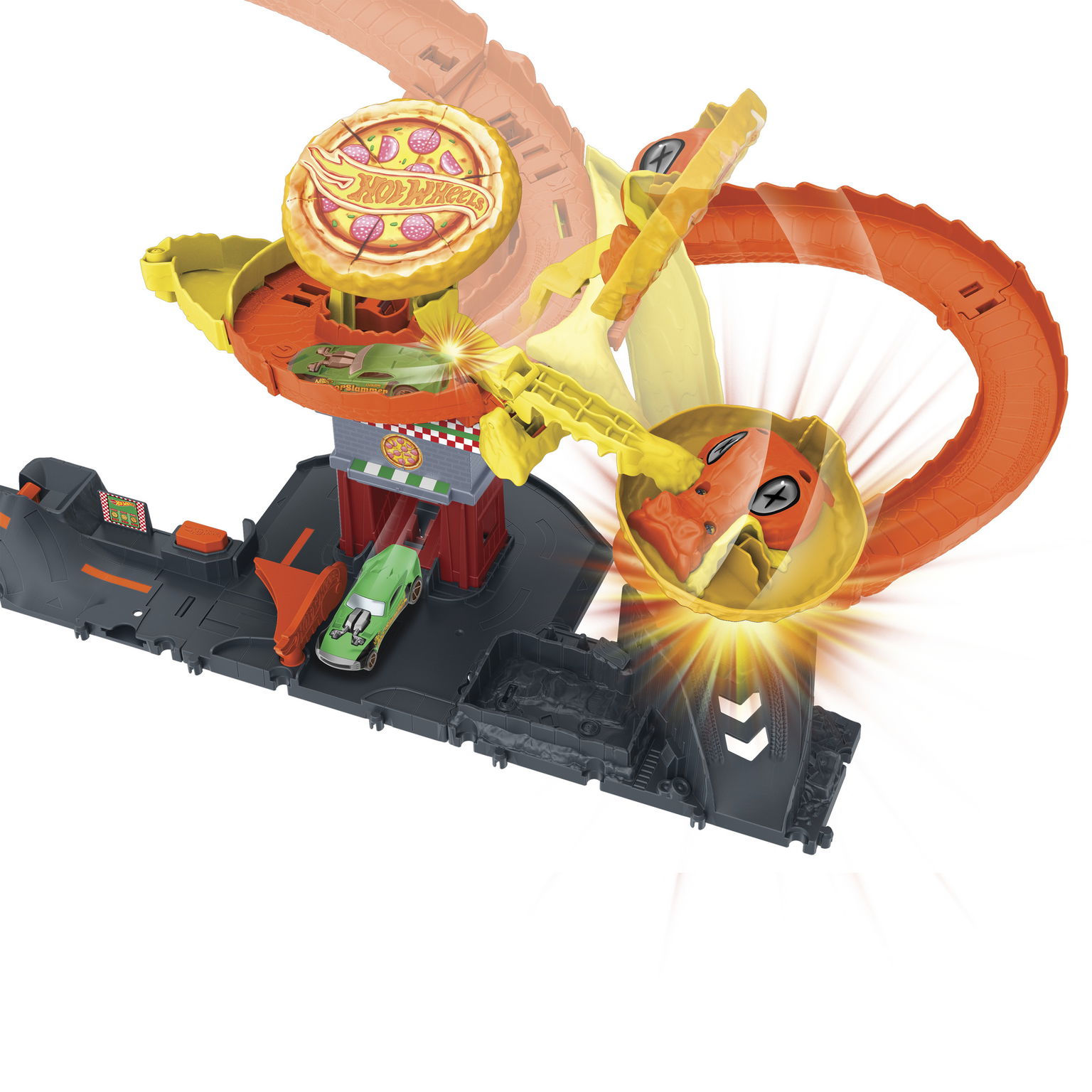 HOT WHEELS rinkinys Gyvatė picerijoje - 6