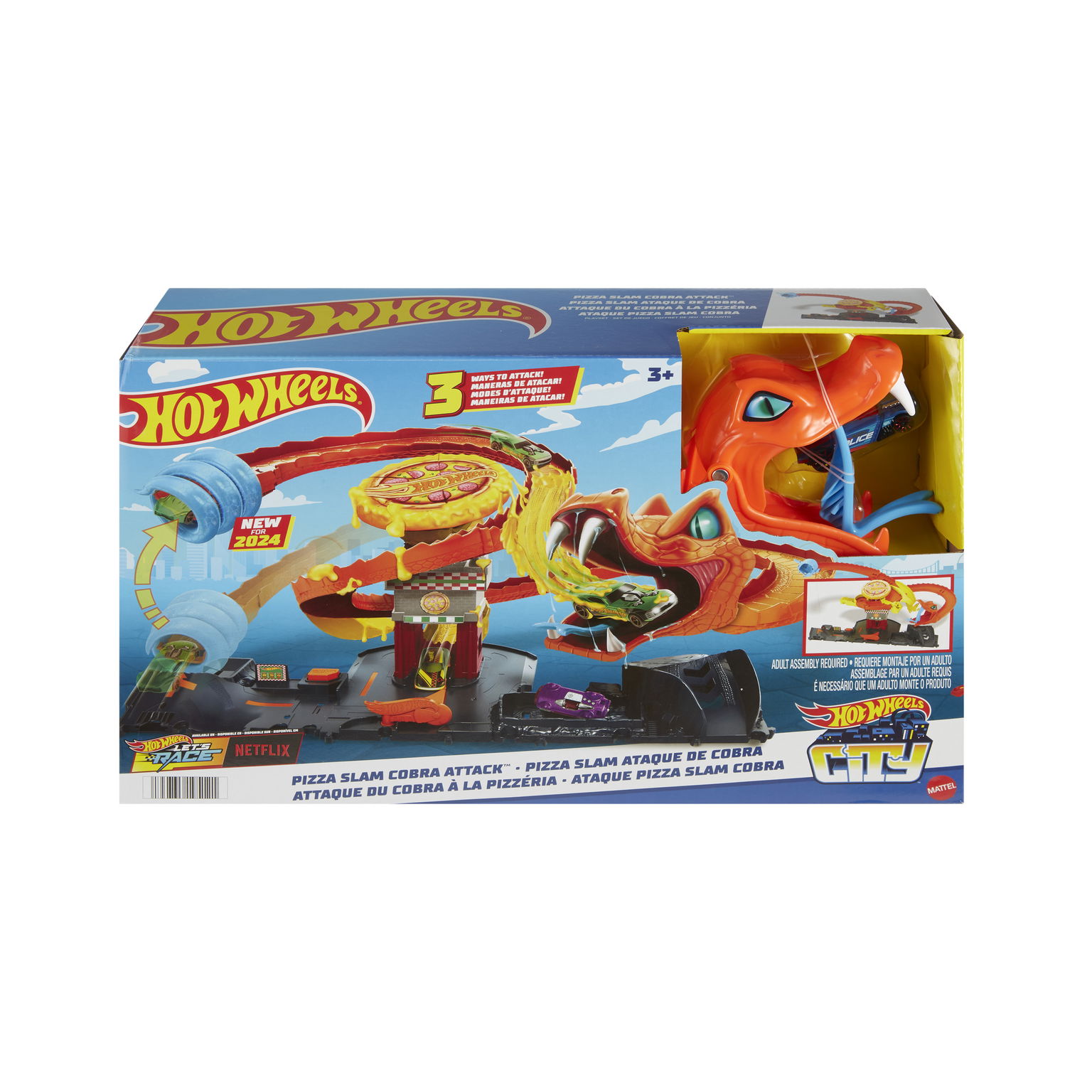 HOT WHEELS rinkinys Gyvatė picerijoje - 7