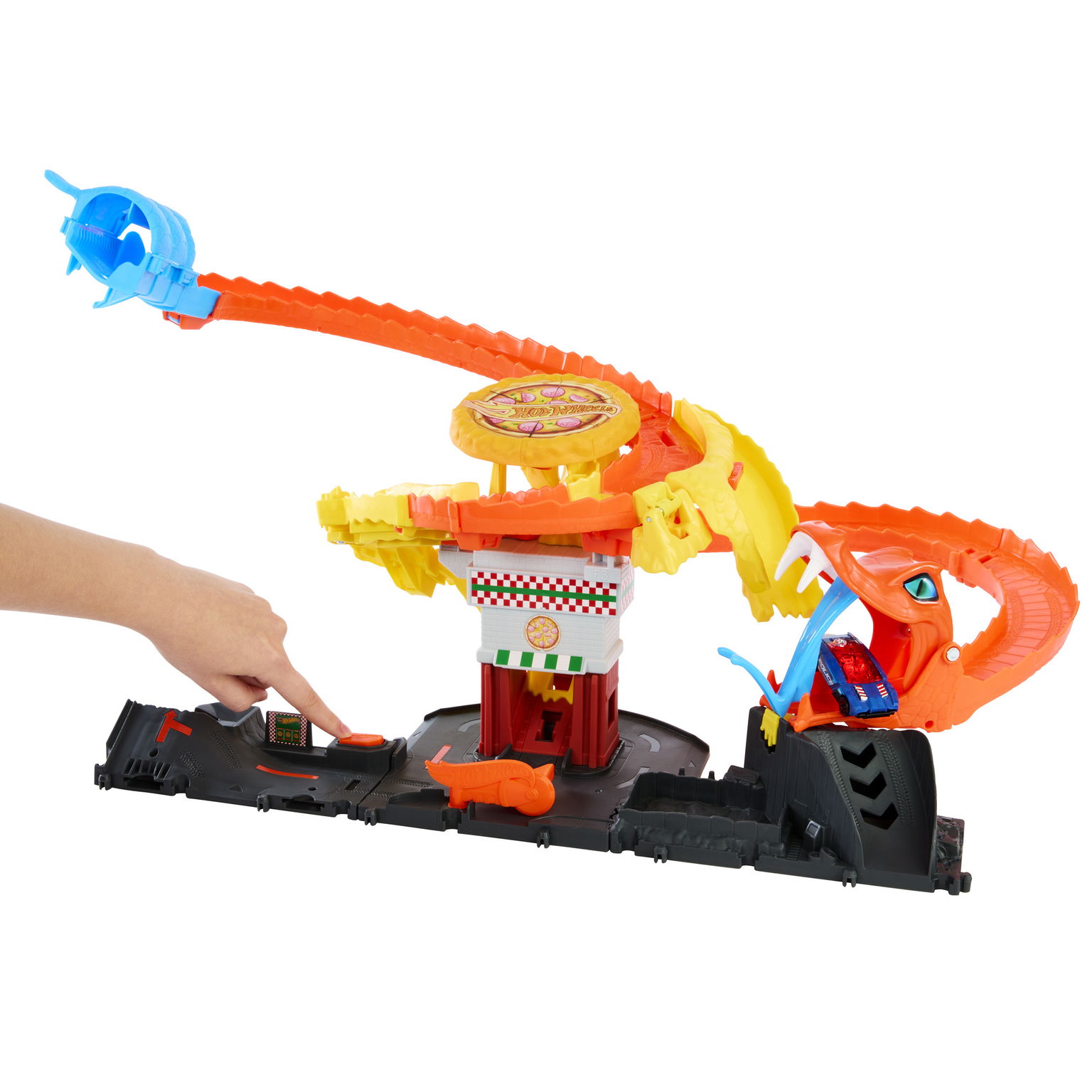 HOT WHEELS rinkinys Gyvatė picerijoje - 4