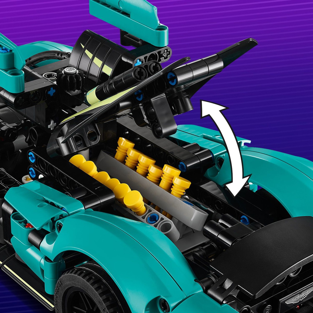 Konstruktorius LEGO Technic Aston Martin Valkyrie, 42208 - 4