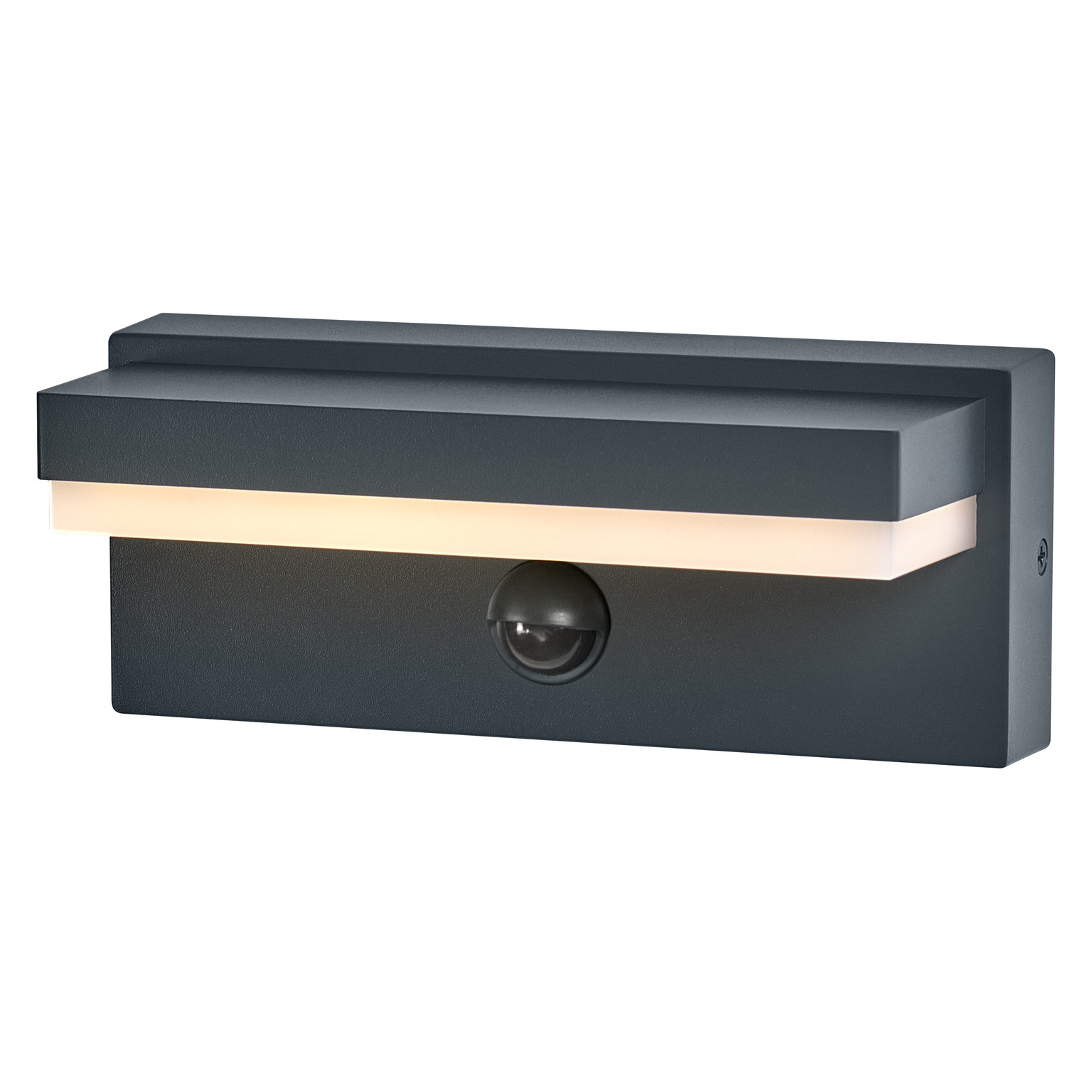 Sieninis LED lauko šviestuvas OSRAM ENDURA ROBUST, IP54 3000K 12W 1000 lm su jud. davikliu-0