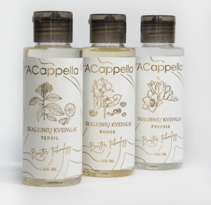 Skalbinių kvepalų rinkinys ACAPPELLA, 3 x 100 ml-0