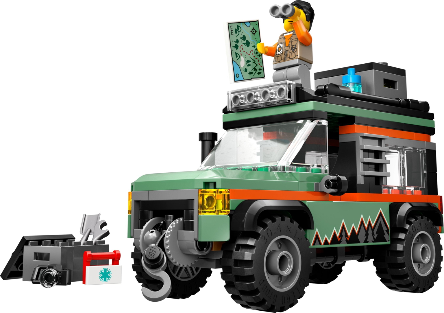 Konstruktorius LEGO City Off-Road 4x4 Mountain Truck - 7