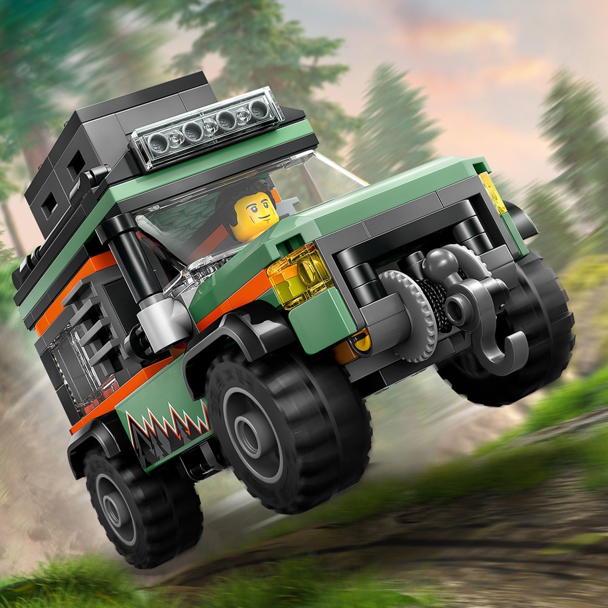 Konstruktorius LEGO City Off-Road 4x4 Mountain Truck - 5
