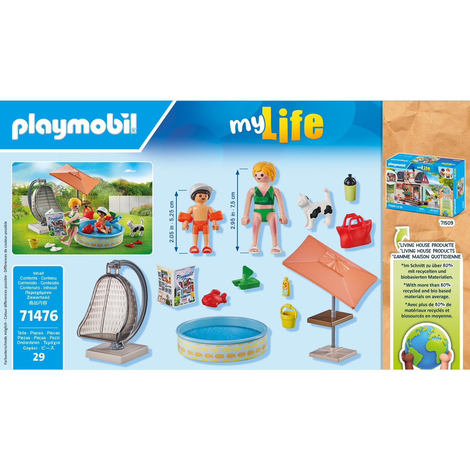 Maudynės kieme PLAYMOBIL CITY LIFE 71476 - 6