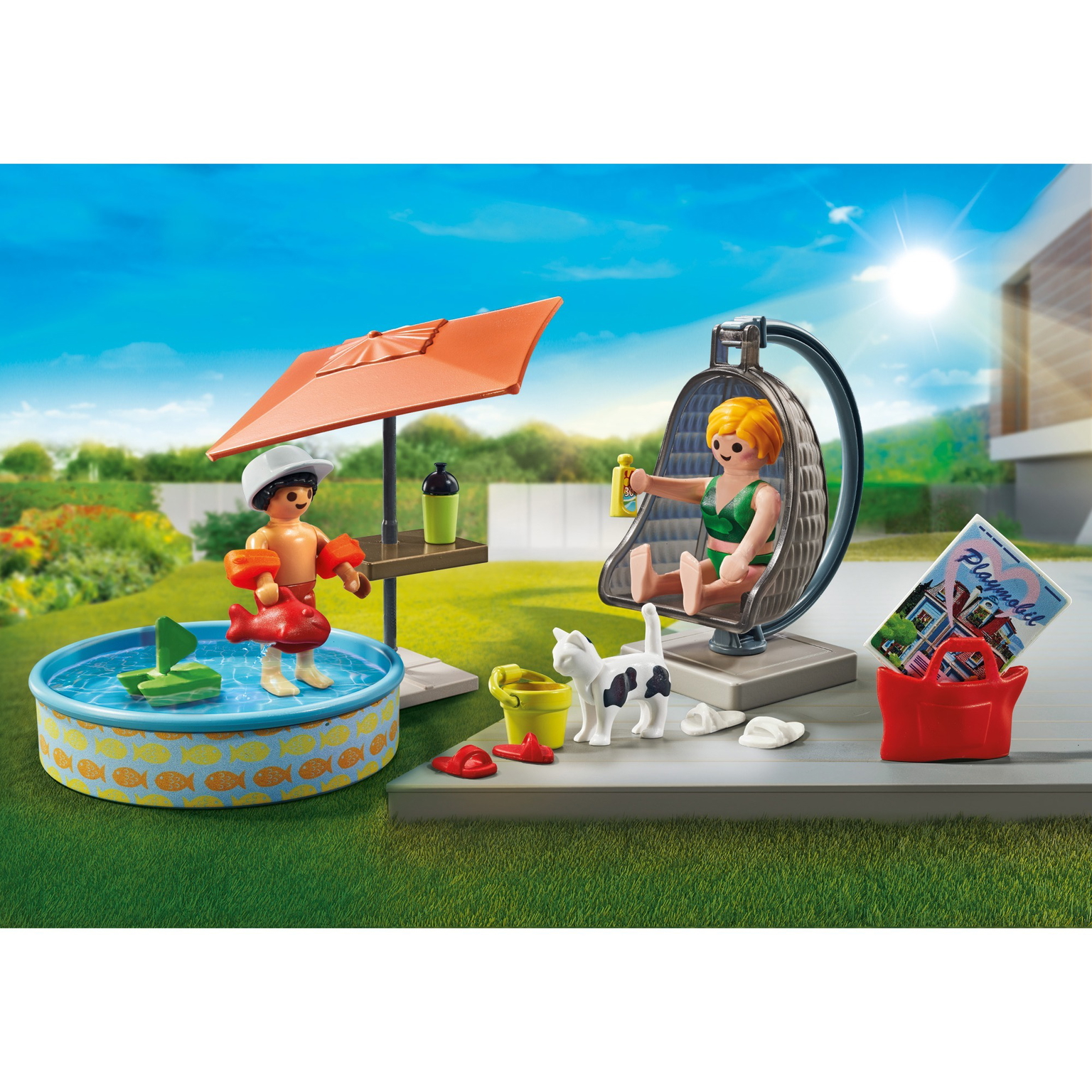 Maudynės kieme PLAYMOBIL CITY LIFE 71476 - 3