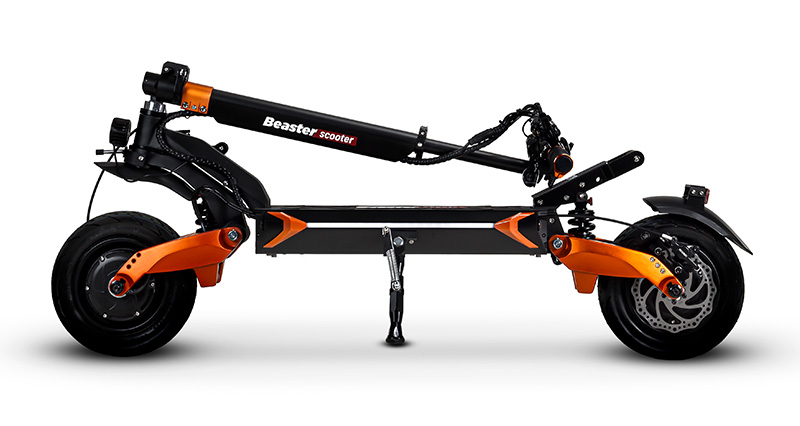 Elektrinis paspirtukas Beaster Scooter OXEN PRO2, 2x1500 W, 60 V, 28,8 Ah LG - 3