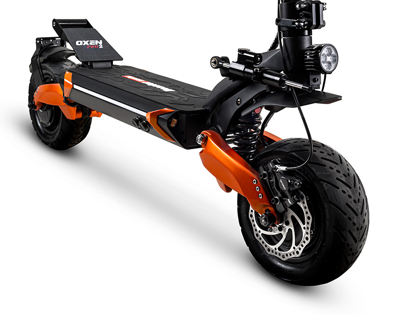 Elektrinis paspirtukas Beaster Scooter OXEN PRO2, 2x1500 W, 60 V, 28,8 Ah LG - 4
