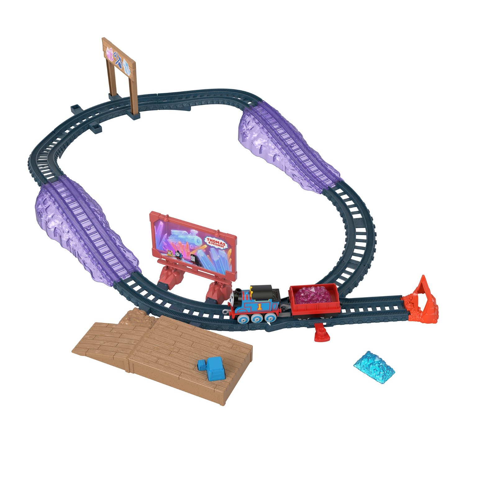 Thomas and Friends trasų rinkinys garvežiukams (3)