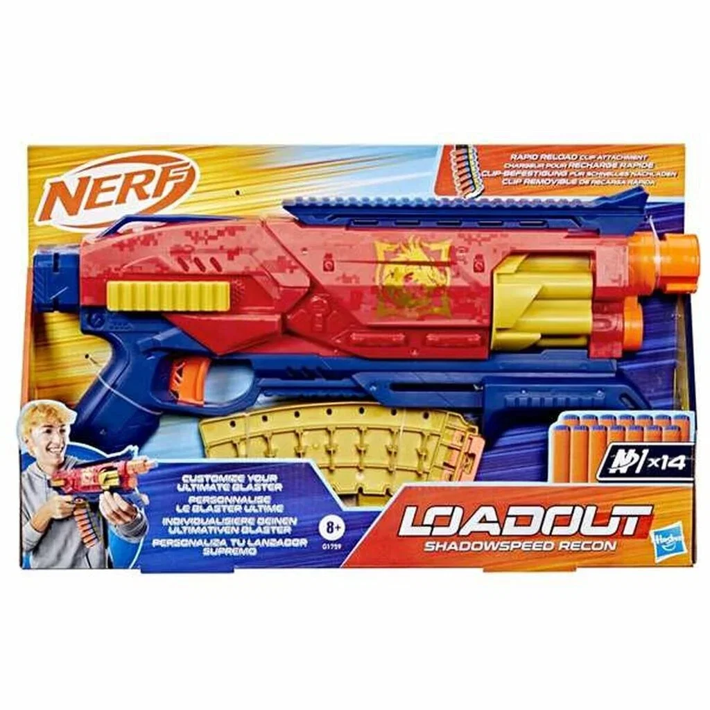 Žaislinis šautuvas NERF LOADOUT BLASTER SHADOWSPEED RECON