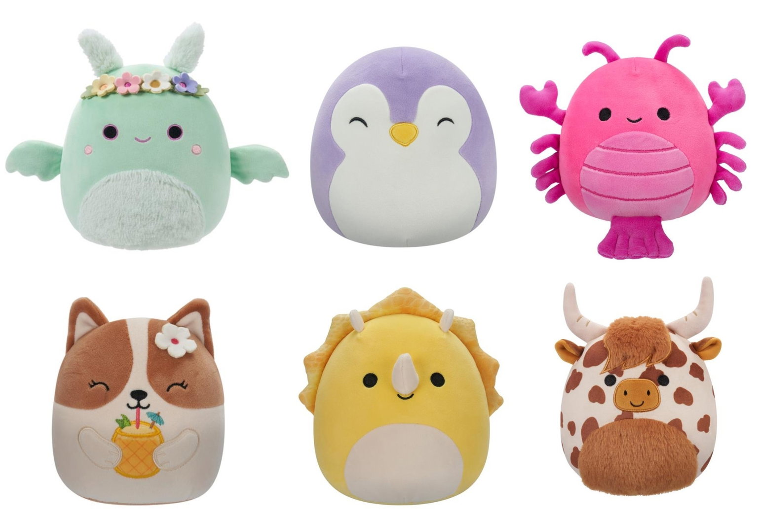 Pliušinis žaislas SQUISHMALLOWS, W17A, 19 cm - 1