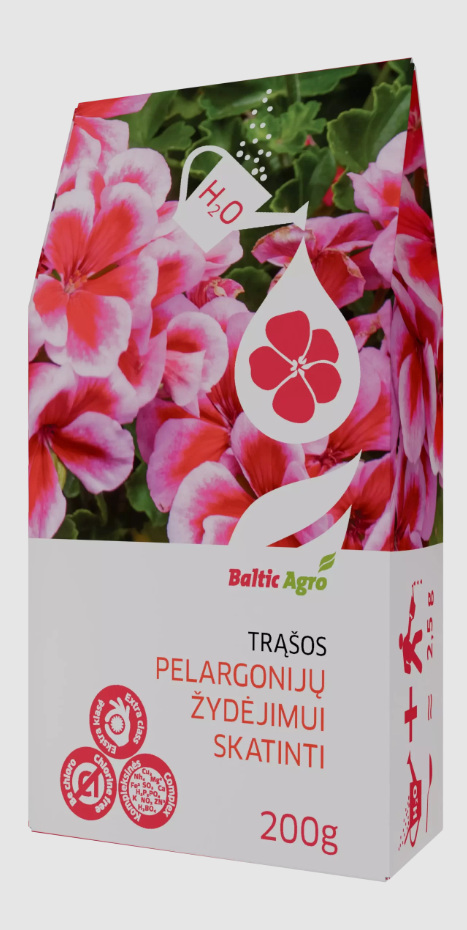 Pelargonijų trąšos, 200 g-0