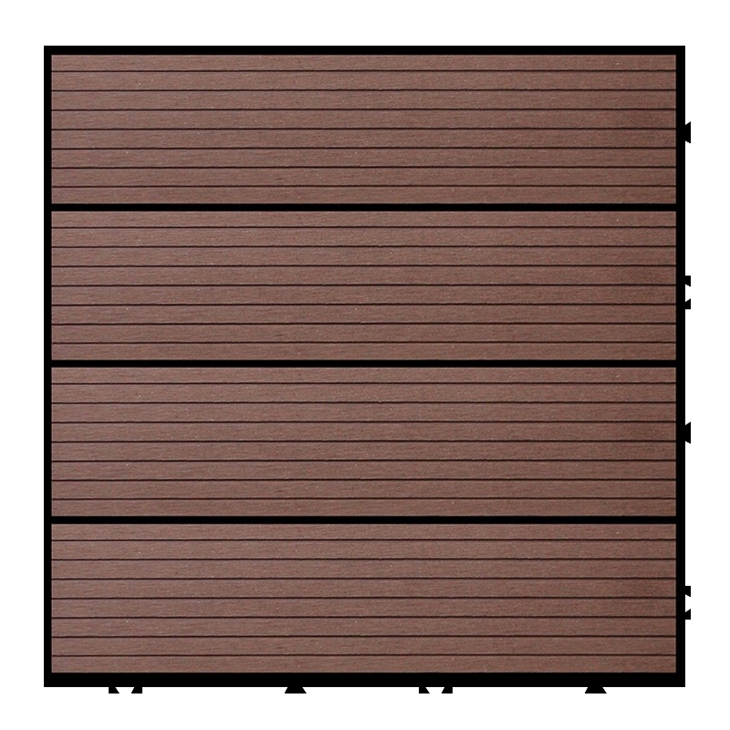 WPC terasinė plytelė COLORADO MODULAR, rudos sp., 300 x 300 x 25 mm
