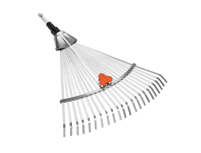 Vėduoklinis grėblys be koto GARDENA CS, 30 cm, plieninis-0