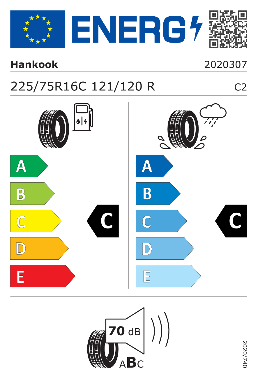 Hankook Vantra LT (RA18) 225/75 R16 121 R - 2