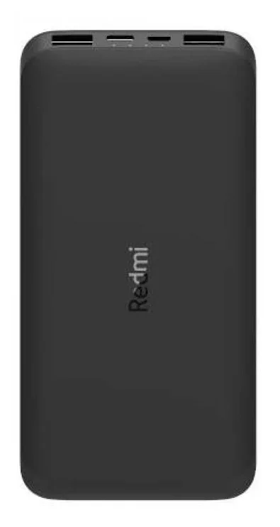 Išorinė baterija XIAOMI Mi Redmi,10000 mAh, juodos spalvos - 1