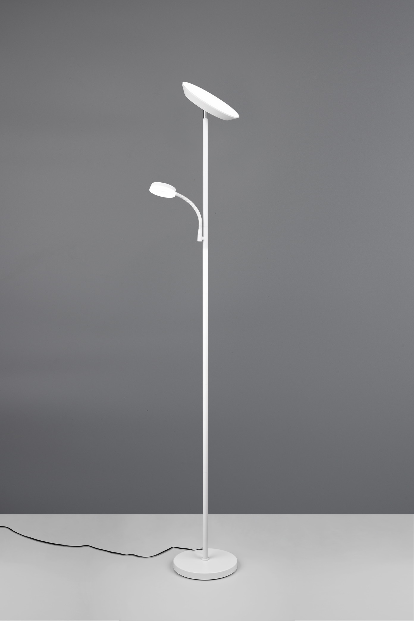 LED toršeras REALITY SPECTER, 17+4,5W 2700-4000-6500K 1900+450lm DIM, baltos sp, Ø25x178cm - 5