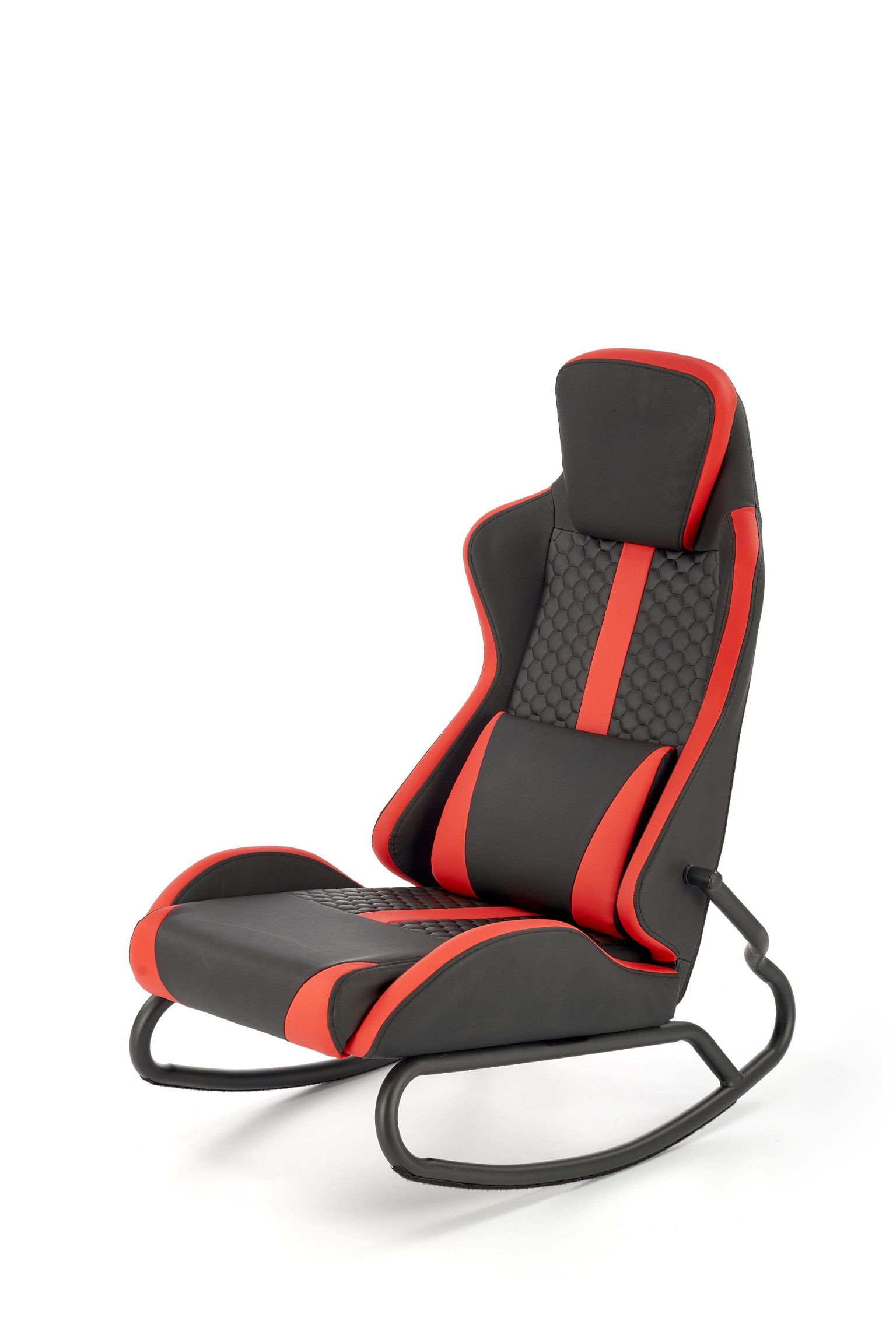 Žaidimų kėdė GAMER, juoda/raudona - 1