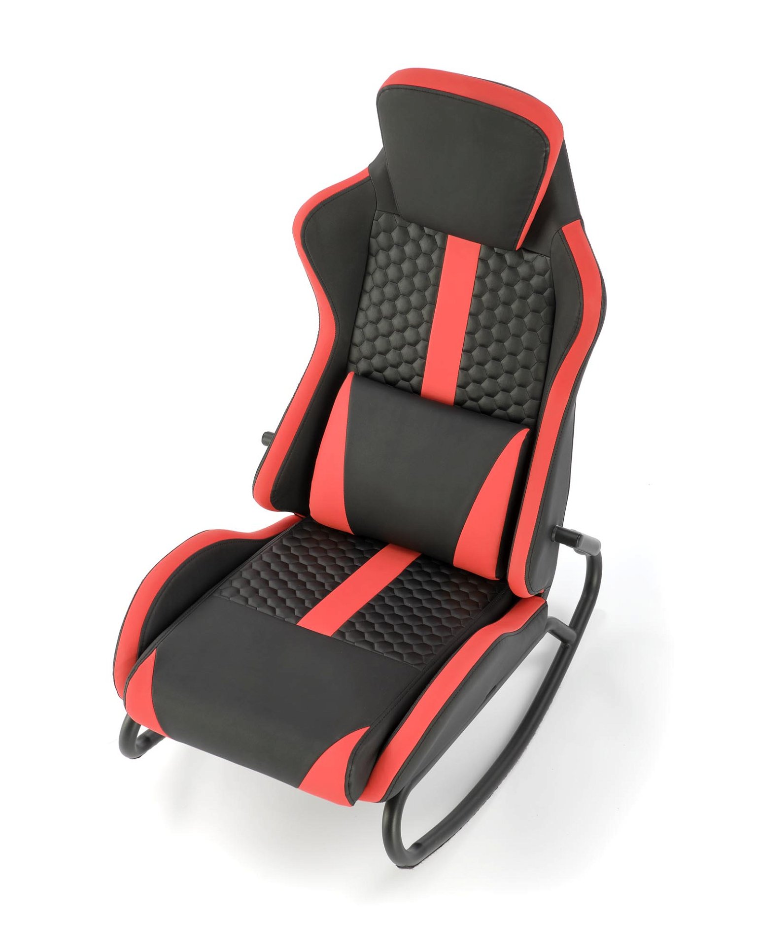 Žaidimų kėdė GAMER, juoda/raudona - 6