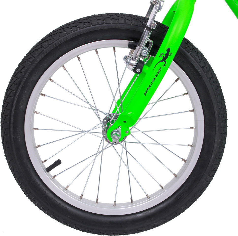 Paspirtukas su pripučiamais ratais inSPORTline Suter SE (iki 100kg) - Green - 8
