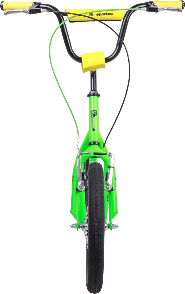 Paspirtukas su pripučiamais ratais inSPORTline Suter SE (iki 100kg) - Green - 3