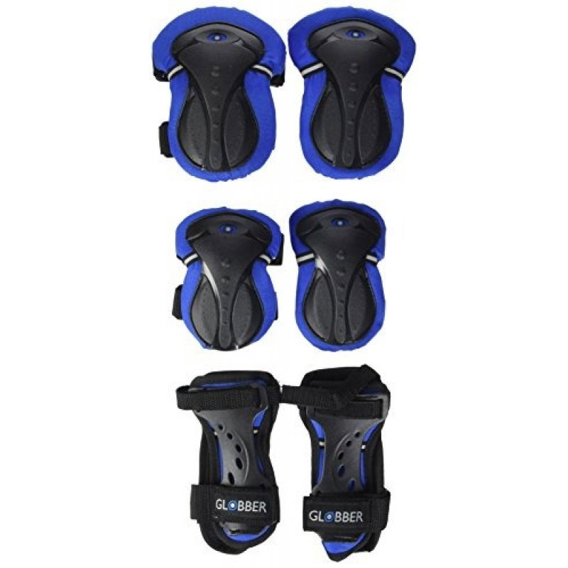 Kelių ir alkūnių apsaugų rinkinys GLOBBER Junior XS RANGE B (25-50KG), mėlynas-0